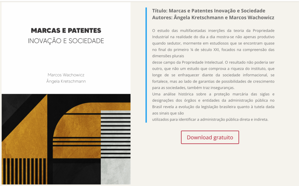 Marcas e Patentes, Inovação e Sociedade